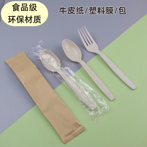 一次性勺子加厚外卖打包饭勺独立包装食品轻食沙拉水果意面牛排叉