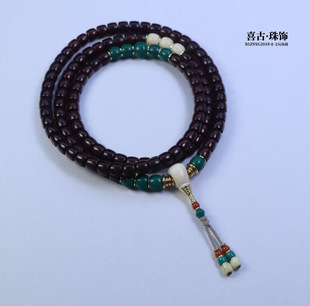 星月菩提脖挂手腕叠戴手串道系流珠