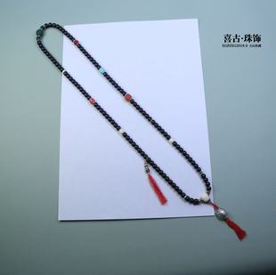 椰蒂脖挂手腕叠戴手串道系流珠