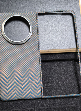 适用于V5荣耀MagicV3凯夫拉手机壳碳纤维折叠屏磁吸全包轻薄防摔中轴保护套至臻版高级感高端原装敦煌橙