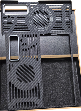 适用于三星galaxyW25凯夫拉芳纶纤维手机壳轻薄W24折叠屏镂空散热设计W23碳纤维中轴保护套全包磁吸magsafe