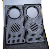 Mate70pro镂空散热80promax适用于华为mate60pro 凯夫拉手机壳无边框碳纤维保护套磁吸充电轻薄防摔600D细纹