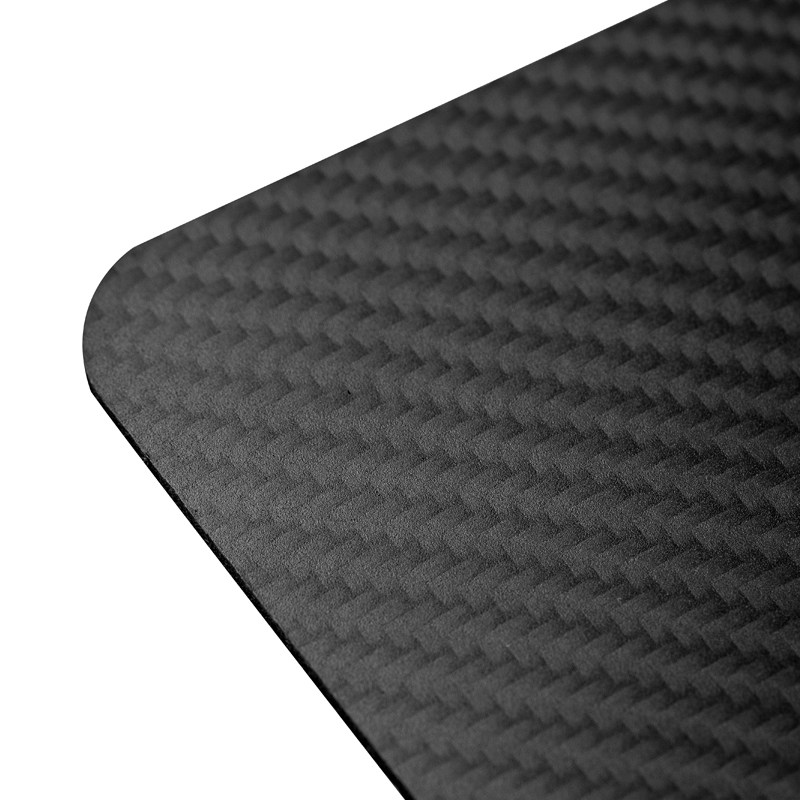 CARBON FIBER MOUSE PAD GAMING OFFICE HOME THICK LAPTOP STUDENT NON-SLIP COMFORTABLE WRIST PAD