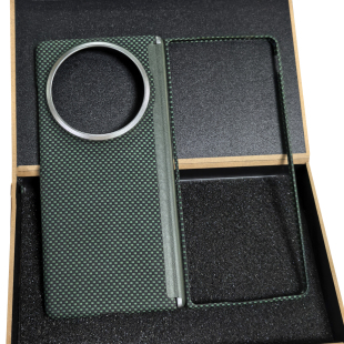 适用VivoXFold5 Fold3pro凯夫拉手机壳xfold2碳纤维600D细纹磁吸轻薄防摔中轴保护套折叠高档硬外壳前盖