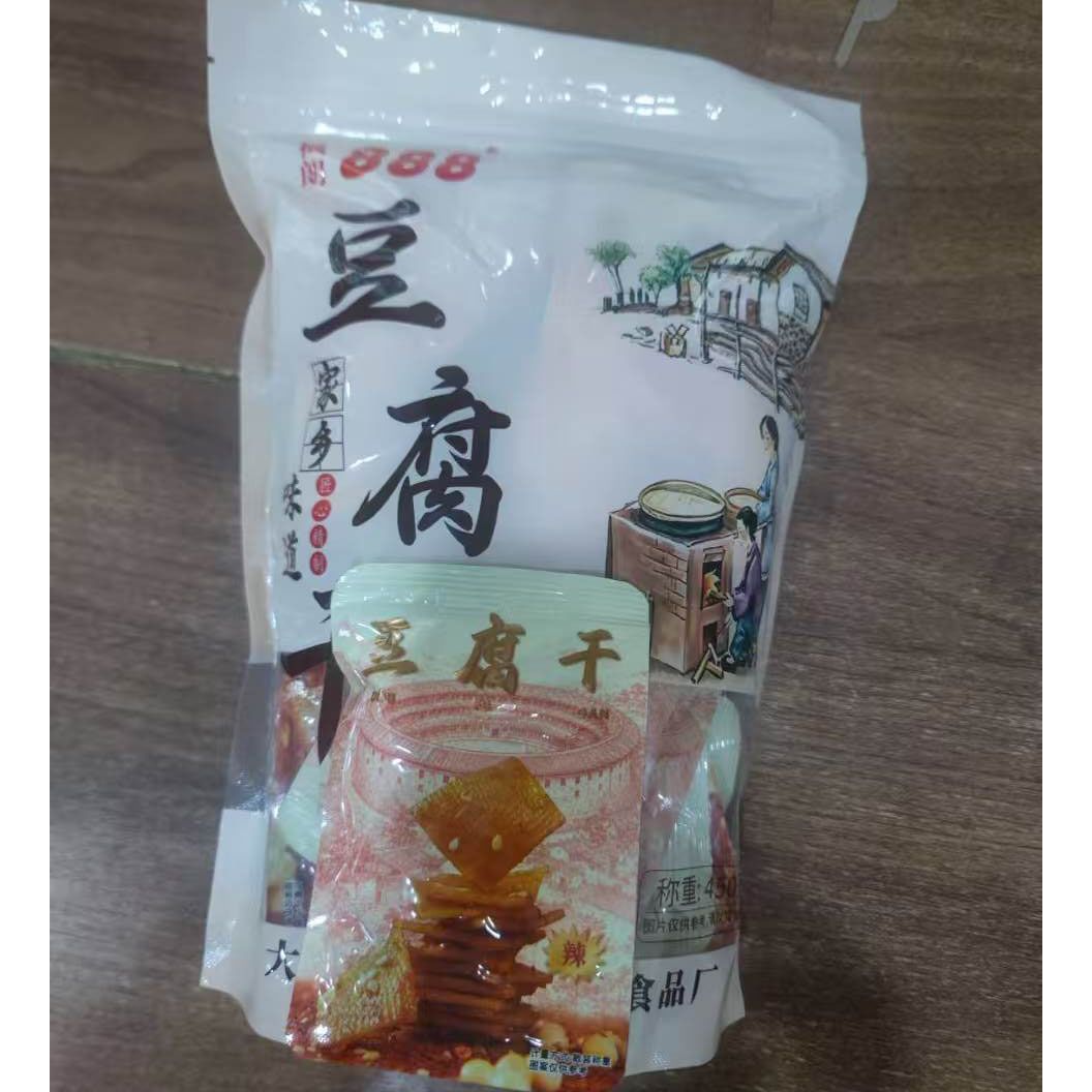 大埔豆腐干枫朗凌记豆干枫朗888独立小包装 香辣味 五香味 软豆干