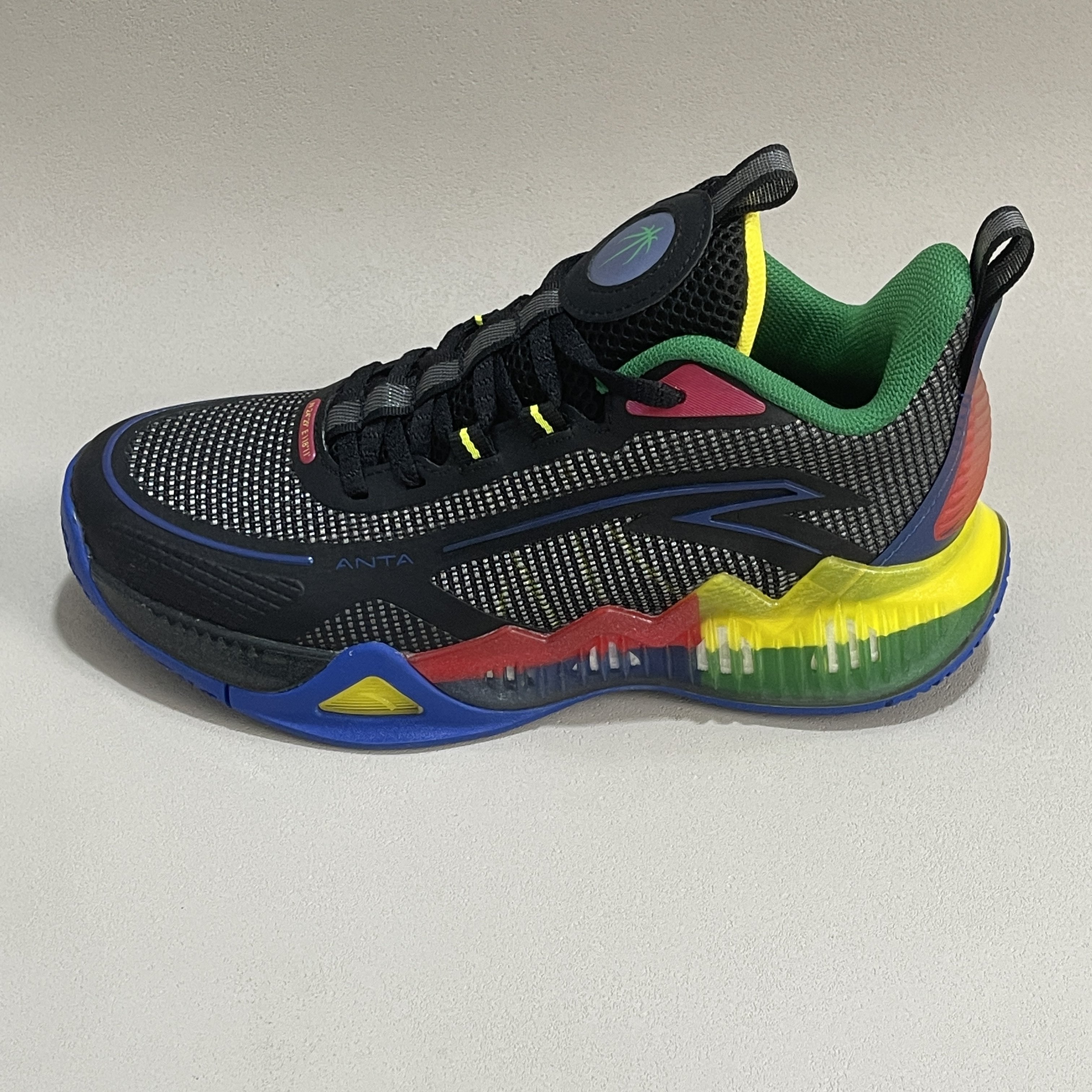 安踏儿童篮球鞋男童网透气飞织网面运动鞋专业实战球鞋312341117