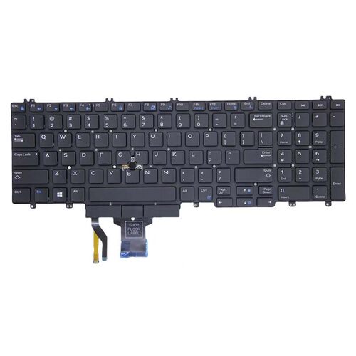 适用戴尔PRECISION 15-7530 7540 M7530 E7530键盘7730 7740 P74F