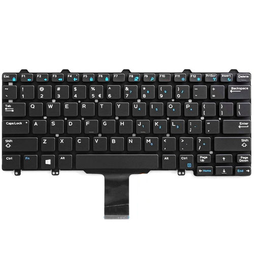 适用DELL Latitude E7250 3150 3160 3165 12-5280 键盘7350 5290
