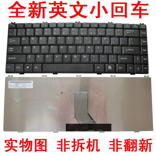 适用 神舟 HASEE 优雅 A550-T65 T35 T45 T66 D1 D2 D3 键盘英文