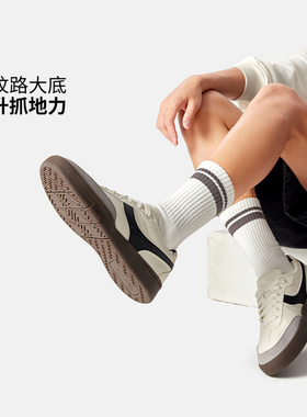 李宁征荣92S板鞋男鞋2025秋季新款低帮复古德训鞋运动鞋AEPV081