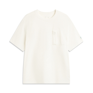 文化AHSV339 李宁短袖 透气简约常规短袖 运动潮流系列时尚 夏男款