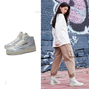 中国李宁巴黎时装周秀款937Deluxe Hi女子高帮篮球鞋AGBR026[B品]