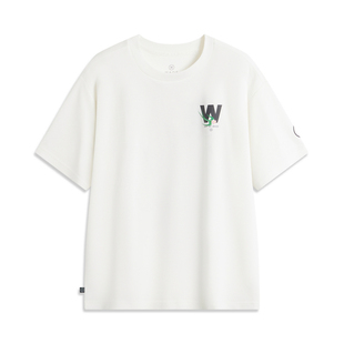 AHSUB27 文化衫 B品 JCCHR艺术家联名系列魁星点斗男短袖 李宁韦德x