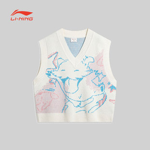 B品 AMVT030 李宁X英雄联盟魄罗联名系列女子无袖 背心纺织衫