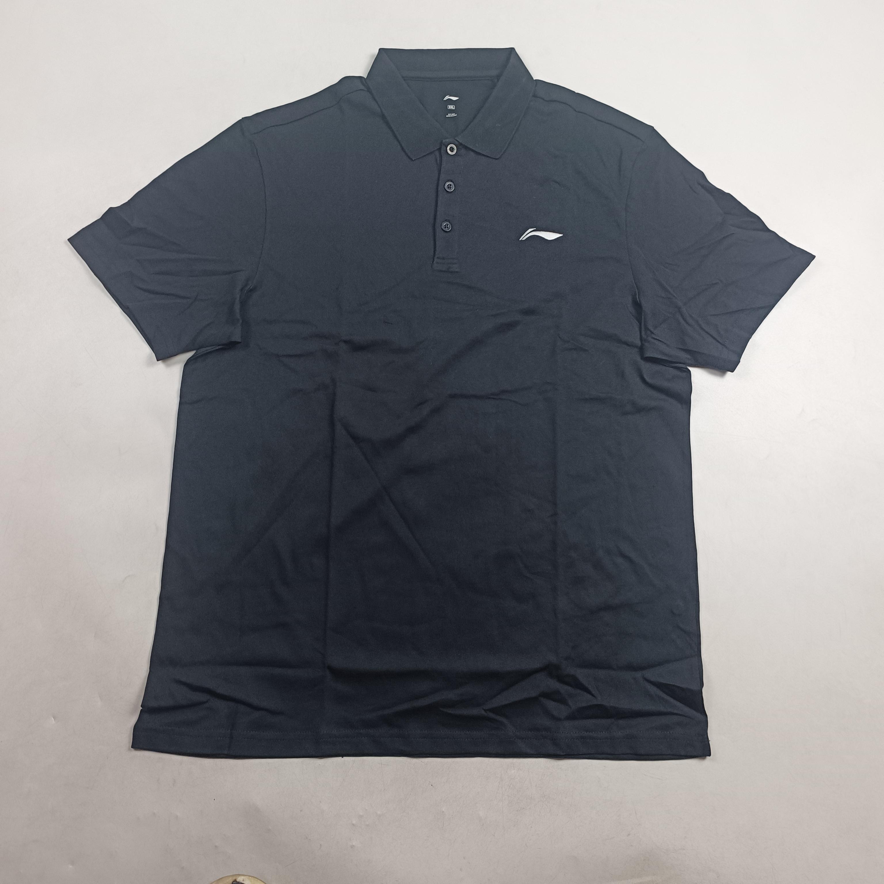 LI-NING/李宁团购系列男子休闲时尚百搭运动短袖PLOL衫APLT261