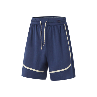 李宁比赛服男夏季篮球系列时尚舒适透气常规休闲比赛裤AAPU233-