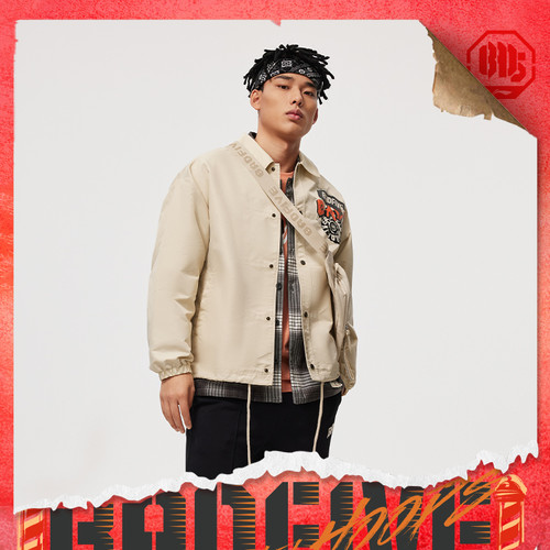 LI-NING/李宁男子反伍系列宽松舒适运动休闲外套AFDU631-B品