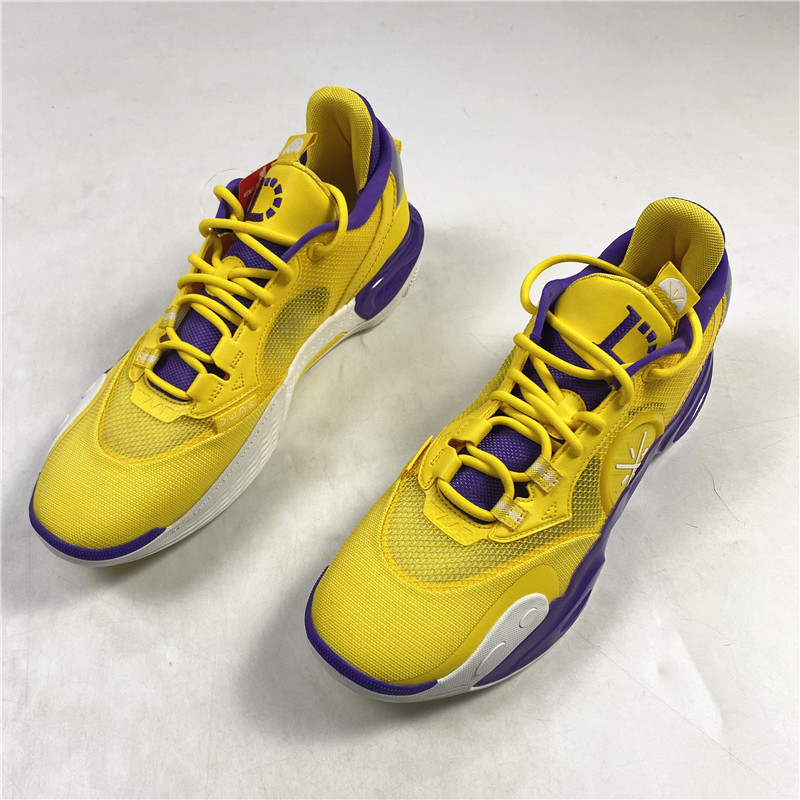 李宁篮球鞋春男篮球系列减震防滑耐磨篮球专业比赛鞋ABAU015-赞助