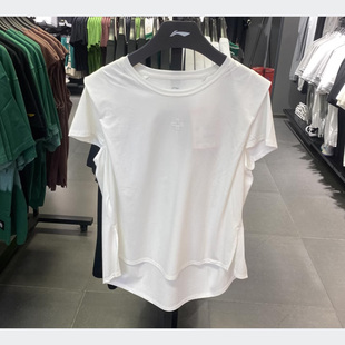 T恤ATSU544 健身系列透气简约宽松圆领短袖 B品 T恤女春季 李宁短袖