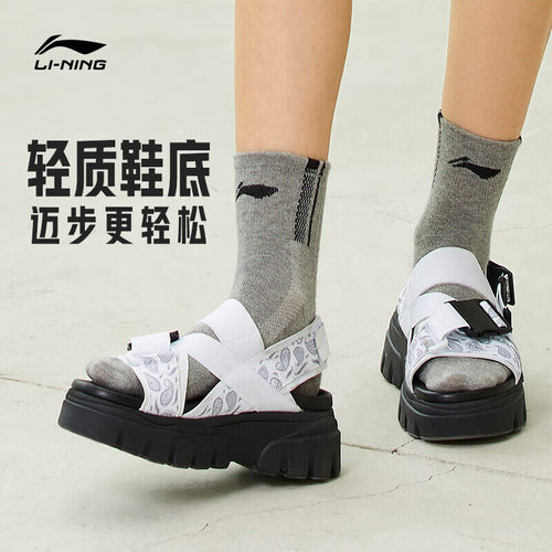 李宁Hiker外穿COCA沙滩鞋