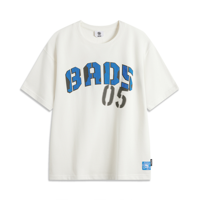 李宁男子反伍篮球系列夏季棉质亲肤透气圆领短袖T恤AHSU439-B品