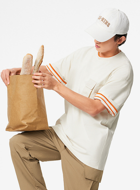 LI-NING/李宁男子短袖文化衫T恤AHSU511-B品