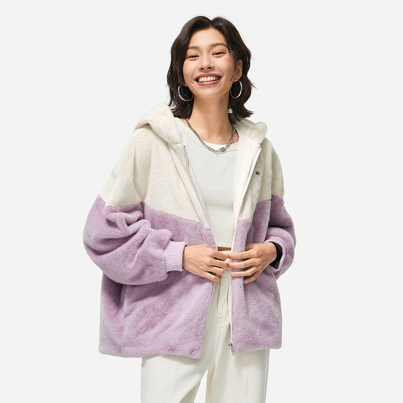 李宁女冬透气运动服长袖休闲上衣舒适保暖风衣AFDT658-B品
