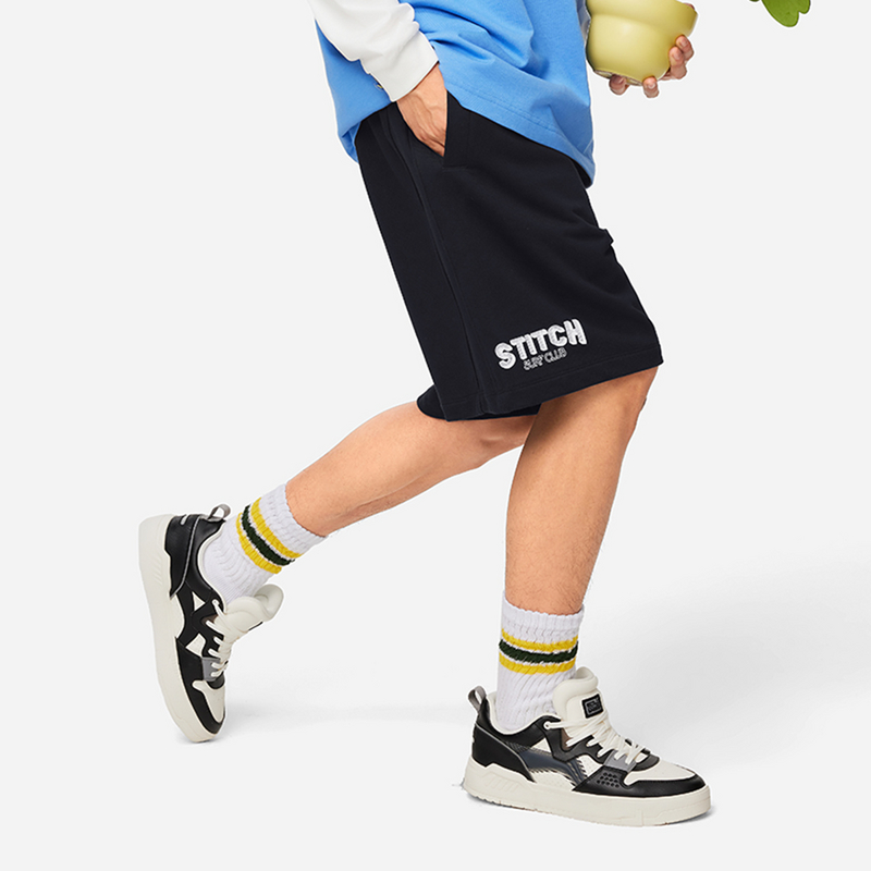 李宁运动生活系列男子休闲百搭潮流舒适简约短裤AKSU323