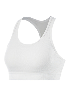 李宁健身系列女子柔软亲肤紧身中度支撑瑜伽运动内衣AUBU016-B品