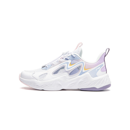 李宁休闲鞋男女童夏运动生活系列透气时尚防滑童休闲鞋YKCU140-