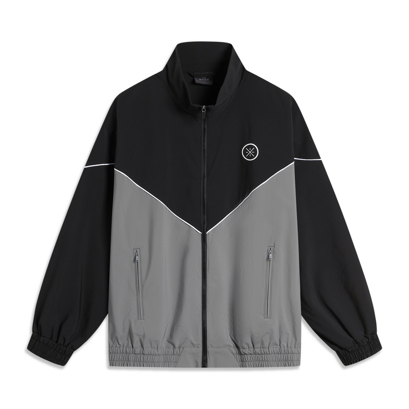 李宁风衣男款春季韦德系列舒适透气宽松休闲运动风衣AFDU657--B品