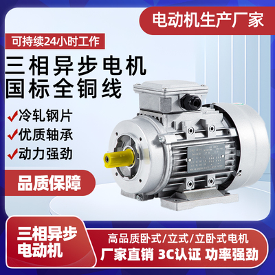 铝壳电机三项轴16b14