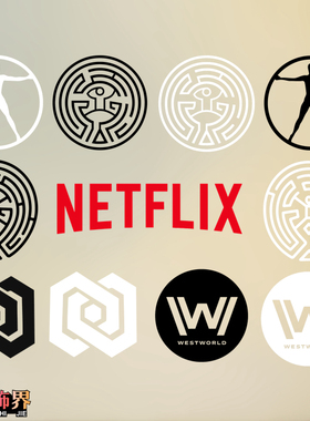网飞 Netflix 奈飞 科幻片西部世界 Westworld汽车电动车防水贴纸