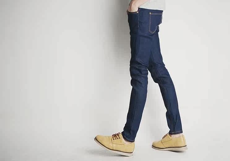 Jeans pour adolescent pieds Slim pour Quatre saisons - Ref 1469669 Image 5