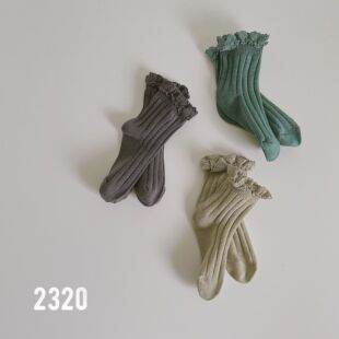 福利特价 off 儿童袜子宝宝袜春秋花边木耳潮童纯色棉中筒短better