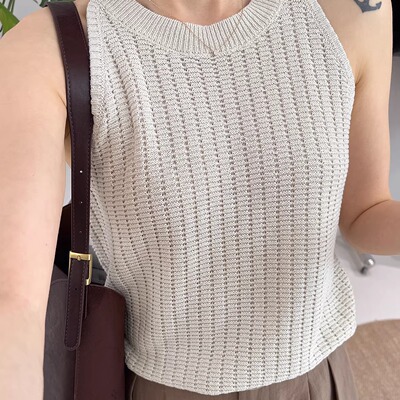 2026春季针织背心百搭上衣