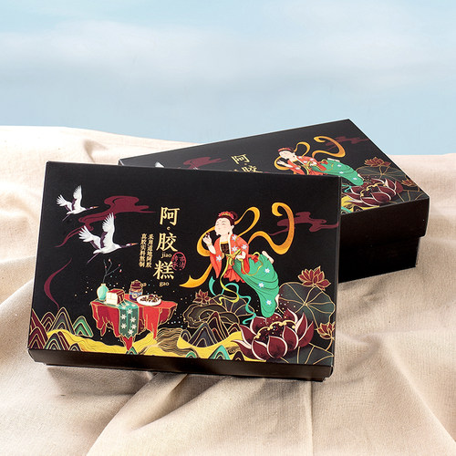 海之源纯手工阿胶糕包装盒