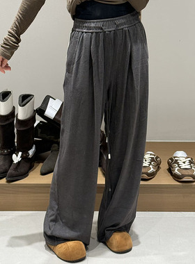 【现货】AVVENN设计师品牌新款 25年冬季纯色休闲长裤