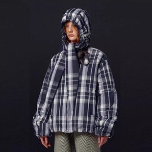 CHEERi 鹭卓同款 UPi 2026年春季 发卡带帽棉服外套 新款 丁程鑫