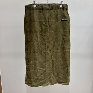 新款 26设计师品牌春季 纯色抽绳桑蚕丝半裙 现货询价