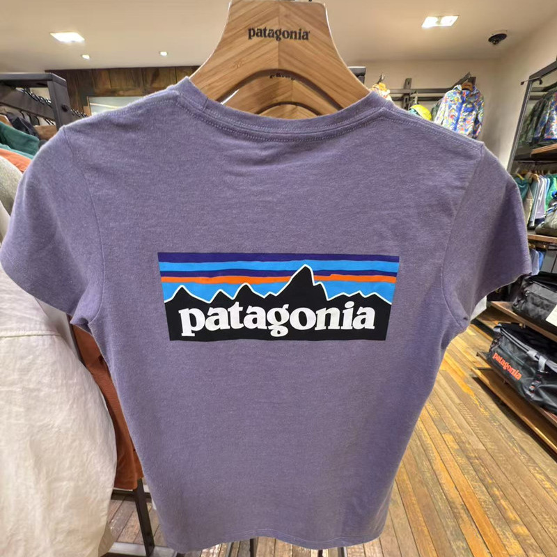 25新patagonia巴塔P-6混紡棉女T
