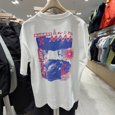 26猛犸象印花短袖宽松版男女