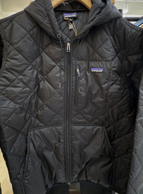 25巴塔哥尼亚Patagonia Diamond Quilted飞行员夹克棉服连帽保暖