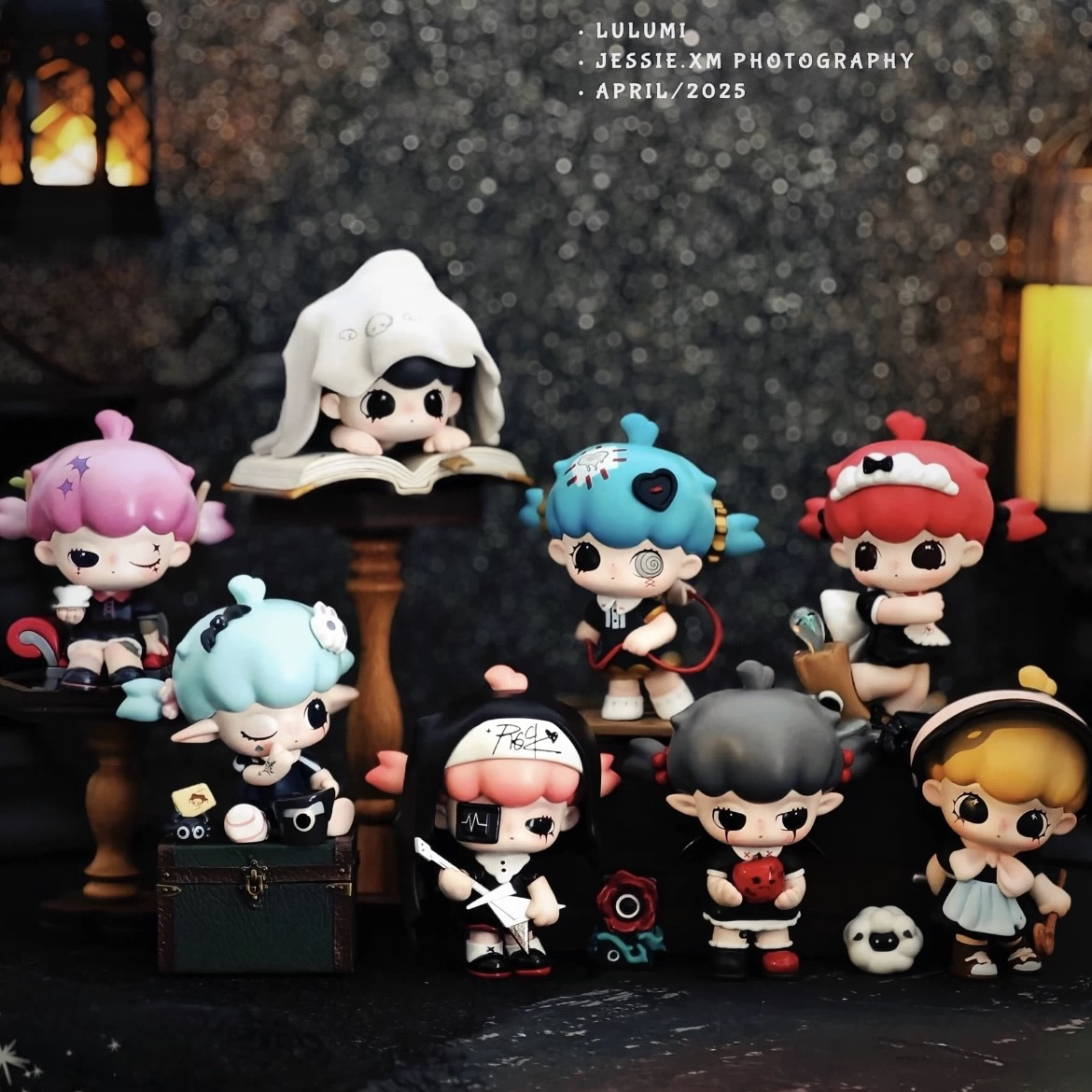 LULUMI次元邀请函系列潮玩盲盒手办可爱公仔桌面摆件生日礼物