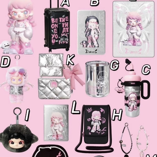 tntspace+Dora大表姐未来主义系列抽抽乐系列周边水杯行李箱挂件