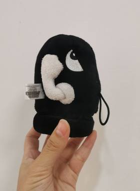 超级玛丽马里奥黑色幽灵哈库毛绒公仔玩具玩偶15cm
