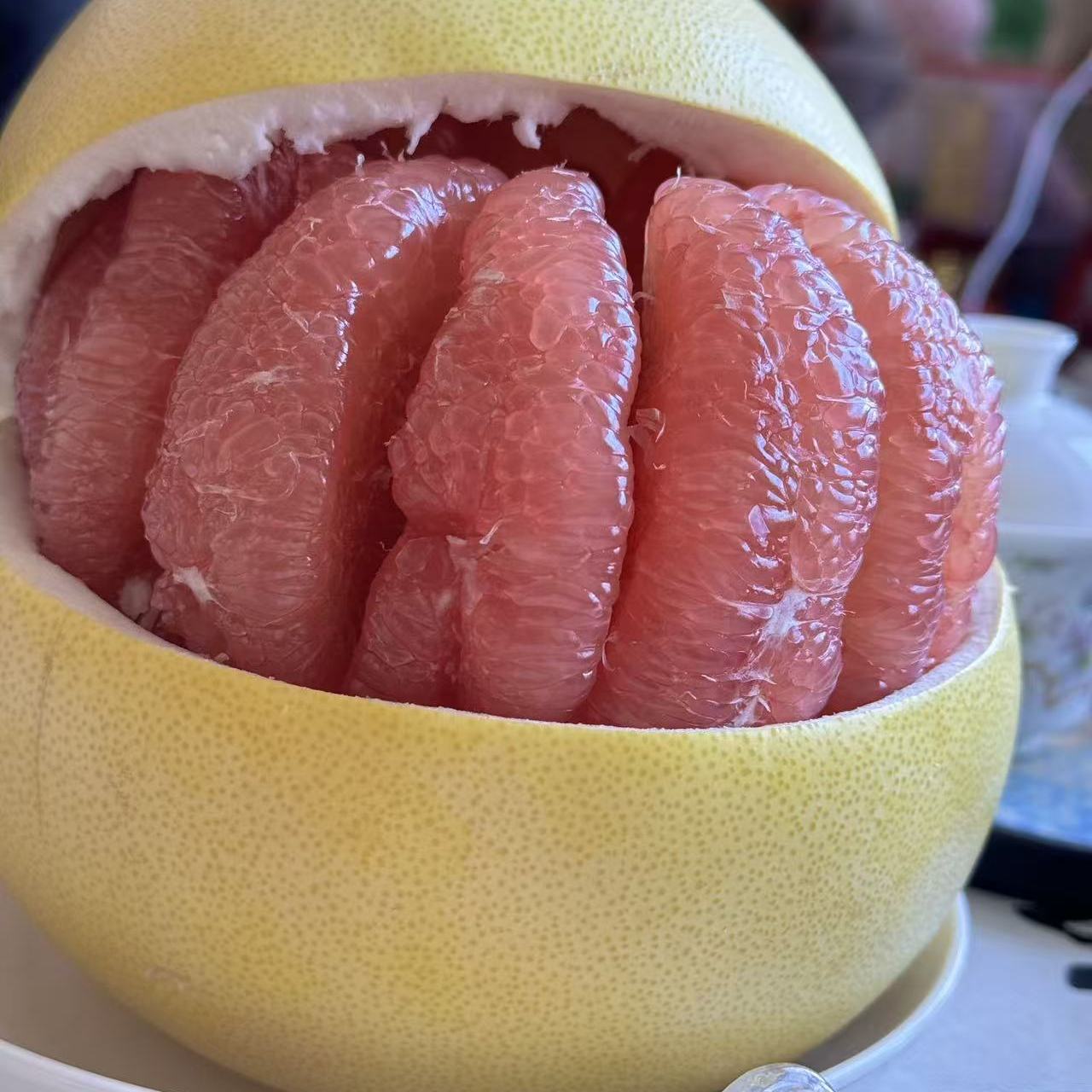 【基地直发活动】福建平和蜜柚三红蜜柚柚子1箱8.5斤3-4枚