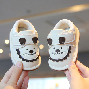 男女宝宝学步鞋 幼童叫叫鞋 2岁婴幼儿软底防滑卡通单鞋 春秋款