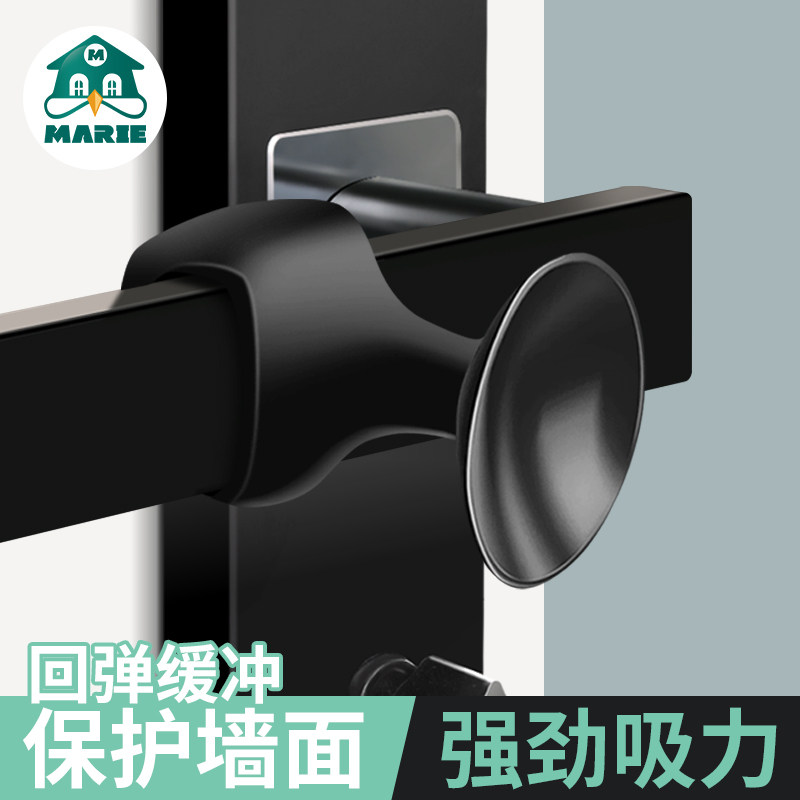门吸免打孔门阻器新款门后防撞门门吸