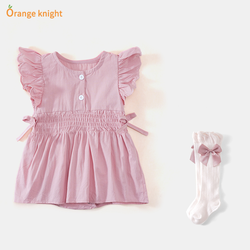 婴儿公主女宝宝a字裙夏季